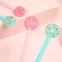Sweet And Cute Multi-color Plush Ball Gel Pen main image 2