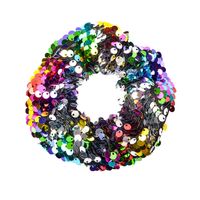 Casual Streetwear Colorful Sequin Hair Tie main image 4