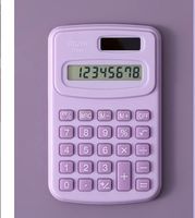 Mini Calculadora De Color De Oficina Papelería De Niños De Escuela Primaria sku image 2