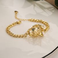 Streetwear Animal Copper Plating 18k Gold Plated Bracelets main image 4