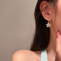1 Pair Lady Geometric Alloy Plating Zircon Women's Drop Earrings Ear Studs sku image 22