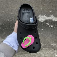 New Hole Shoe Accessories Diy Mini Slippers Creative Shoe Accessories sku image 10