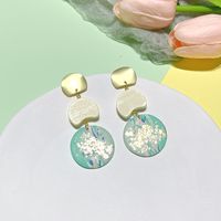 1 Pair Original Design Geometric Handmade Soft Clay Drop Earrings sku image 8