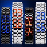 Business Solid Color Electronic Men's Watches main image 4