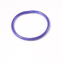 Simple Style Round Solid Color Silica Gel Women's Buddhist Bangle main image 3