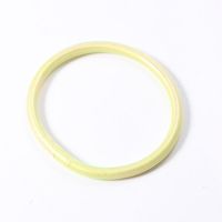 Simple Style Round Solid Color Silica Gel Women's Buddhist Bangle sku image 7