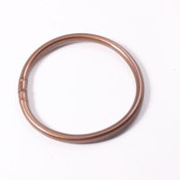 Simple Style Round Solid Color Silica Gel Women's Buddhist Bangle sku image 14