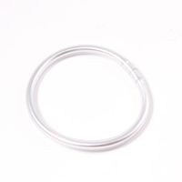 Simple Style Round Solid Color Silica Gel Women's Buddhist Bangle sku image 3