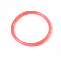 Simple Style Round Solid Color Silica Gel Women's Buddhist Bangle sku image 20