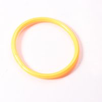 Simple Style Round Solid Color Silica Gel Women's Buddhist Bangle sku image 28