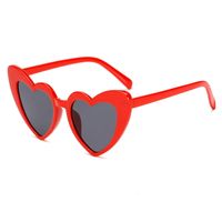 Sweet Heart Shape Ac Special-shaped Mirror Clips Women's Sunglasses main image 4