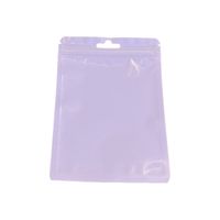 Casual Solid Color Plastic Jewelry Packaging Bags main image 2