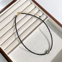 Elegant Herzform Bogenknoten Kupfer Inlay Zirkon Halskette Mit Anhänger sku image 8