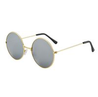 Retro Cool Style Colorful Pc Round Frame Clips Men's Sunglasses sku image 4