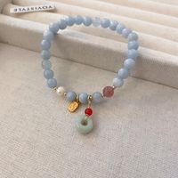 Sweet Flower Freshwater Pearl Agate Beaded Plating Inlay Zircon Bracelets sku image 17