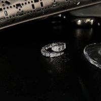 Japanischer Stil Blume Kupfer Überzug Inlay Künstlicher Kristall Süßwasserperle Offener Ring sku image 32