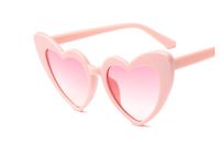 Sweet Heart Shape Ac Special-shaped Mirror Clips Women's Sunglasses sku image 14