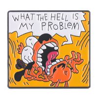Cartoon-stil Tier Legierung Einbrennlack Überzug Unisex Broschen sku image 1