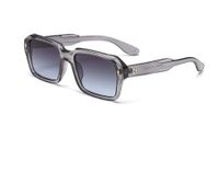 Retro Cool Style Gradient Color Resin Square Full Frame Men's Sunglasses sku image 5