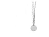Stainless Steel Titanium Steel 14K Gold Plated Rose Gold Plated Simple Style Plating Round Pendant Necklace sku image 1