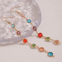 1 Paire Plage Coquille Incruster Alliage Coquille Boucles D'oreilles main image 9