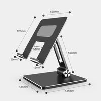 Tablet Computer Stand Desktop Mobile Phone Stand Lazy Folding Applicable Ipad   Support Factory Wholesale main image 5
