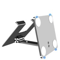 Tablet Computer Stand Desktop Mobile Phone Stand Lazy Folding Applicable Ipad   Support Factory Wholesale main image 2
