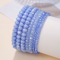 Simple Style Solid Color Artificial Crystal Wholesale Bracelets main image 5