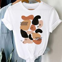 Women's T-shirt Short Sleeve T-shirts Printing Casual Plant Butterfly main image 3