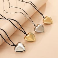 Vintage Style Sweet Heart Shape Ccb Women's Pendant Necklace main image 5