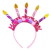 Colorful Birthday Headband Cute Children's Party Dress Up Funny Ornaments main image 4