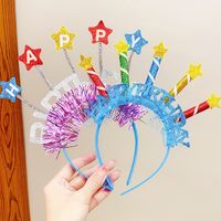 Colorful Birthday Headband Cute Children's Party Dress Up Funny Ornaments main image 3