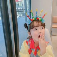 Colorful Birthday Headband Cute Children's Party Dress Up Funny Ornaments main image 2