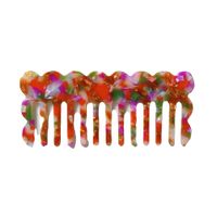 Casual Color Block Acetic Acid Sheets Hair Combs main image 4