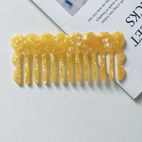 Casual Color Block Acetic Acid Sheets Hair Combs sku image 2