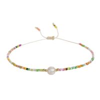 Bohemio Ronda Perlas De Agua Dulce Cuenta De Semillas Con Cuentas Pulsera sku image 6