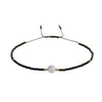 Bohemio Ronda Perlas De Agua Dulce Cuenta De Semillas Con Cuentas Pulsera sku image 1