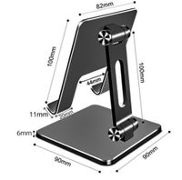 Tablet Computer Stand Desktop Mobile Phone Stand Lazy Folding Applicable Ipad   Support Factory Wholesale sku image 2