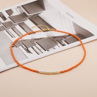 Ferien Süss Einfarbig Künstlicher Kristall Süßwasserperle Perlen Kette Halskette sku image 3