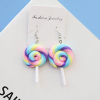 1 Pair Casual Sweet Candy Soft Clay Drop Earrings main image 4