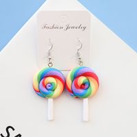 1 Pair Casual Sweet Candy Soft Clay Drop Earrings sku image 1