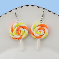 1 Pair Casual Sweet Candy Soft Clay Drop Earrings sku image 7