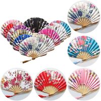 One Piece Flower Bamboo Chinese Style Daily Outdoor Fan main image 1