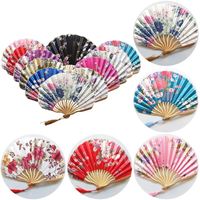 One Piece Flower Bamboo Chinese Style Daily Outdoor Fan main image 2