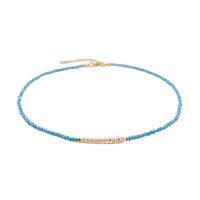 Ferien Süss Einfarbig Künstlicher Kristall Süßwasserperle Perlen Kette Halskette sku image 8