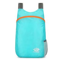Fashion Solid Color Square Zipper Functional Backpack sku image 7