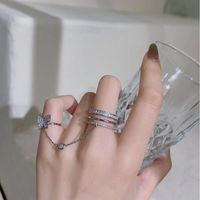 Simple Style Geometric Imitation Pearl Alloy Plating Metal Mitten-type Bracelet sku image 20