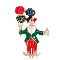 Funny Skull Alloy Unisex Brooches 1 Piece main image 4