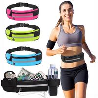 Unisex Sports Solid Color Composite Fabric Waist Bags main image 1