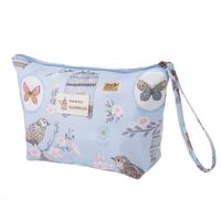 Women's All Seasons Water-repellent Cloth Flower Elegant Classic Style Square Zipper Cosmetic Bag Wash Bag sku image 9